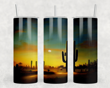 Cactus|Skinny Tumbler|Optional Bluetooth Speaker| Speaker Color Varies (Color: 324920801)