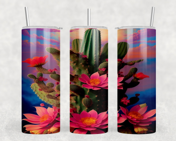 Cactus|Skinny Tumbler|Optional Bluetooth Speaker| Speaker Color Varies (Color: 329612407)