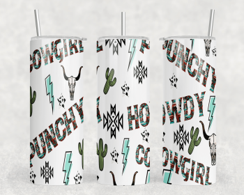 Western|Skinny Tumbler|Optional Bluetooth Speaker| Speaker Color Varies (Color: 333920352)