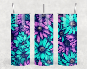 Sunflowers|Skinny Tumbler|Optional Bluetooth Speaker| Speaker Color Varies (Color: 336819176)