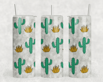 Cactus|Skinny Tumbler|Optional Bluetooth Speaker| Speaker Color Varies (Color: 341020783)