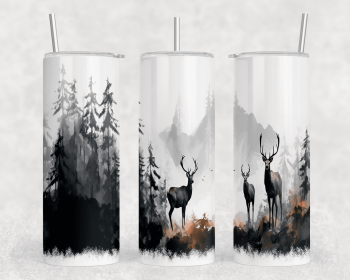 Hunting|Skinny Tumbler|Optional Bluetooth Speaker| Speaker Color Varies (Color: 347015596)