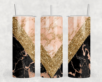 Pink Marble|Skinny Tumbler|Optional Bluetooth Speaker| Speaker Color Varies (Color: 363222187)