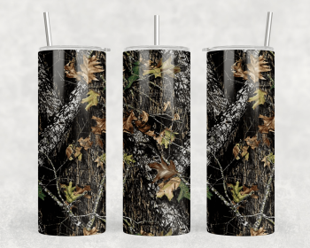 Camo|Skinny Tumbler|Optional Bluetooth Speaker| Speaker Color Varies (Color: 365720852)