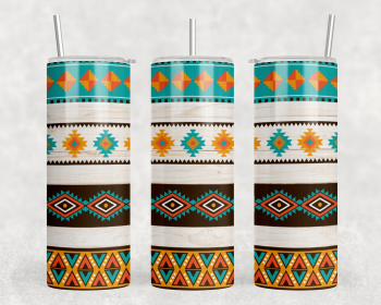 Aztec|Skinny Tumbler|Optional Bluetooth Speaker| Speaker Color Varies (Color: 366820575)