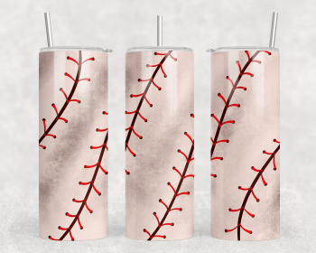 Baseball|Skinny Tumbler|Optional Bluetooth Speaker| Speaker Color Varies (Color: 367811631)