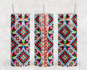 Aztec|Skinny Tumbler|Optional Bluetooth Speaker| Speaker Color Varies (Color: 375720574)