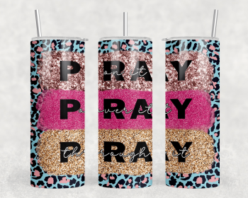 Pray|Skinny Tumbler|Optional Bluetooth Speaker| Speaker Color Varies (Color: 376517805)