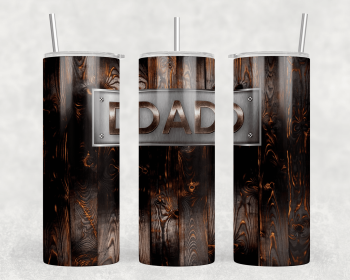 Dad|Skinny Tumbler|Optional Bluetooth Speaker| Speaker Color Varies (Color: 384013300)