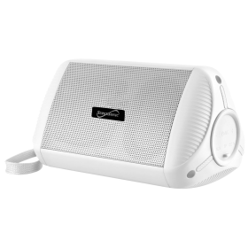 Supersonic IPX6 Water-Resistant Portable BT Speaker with True Wireless Technology (Color: White)