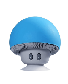 Mini Mushroom Wireless Bluetooth Speaker (Color: Blue)